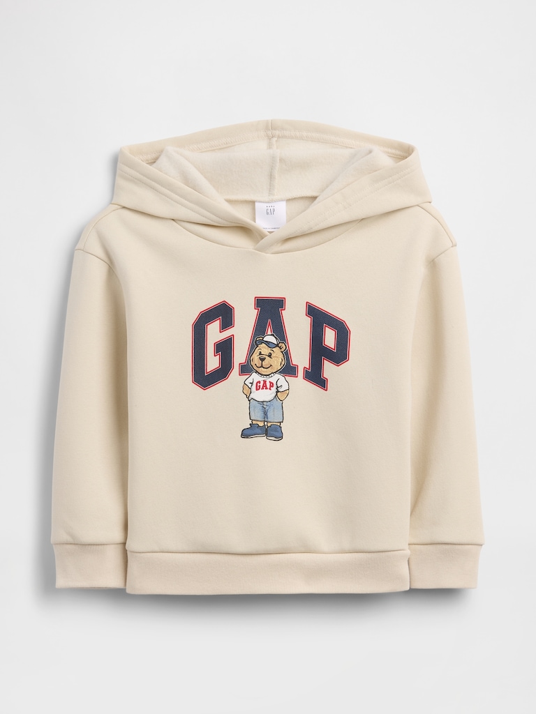 babyGap Relaxed Brannan Bear Logo Hoodie