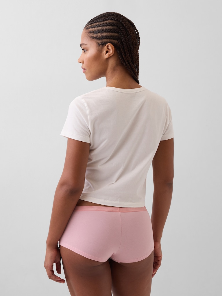 Organic Stretch Cotton Shorty
