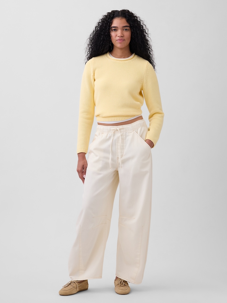 Mid Rise UltraSoft Easy Horseshoe Jeans