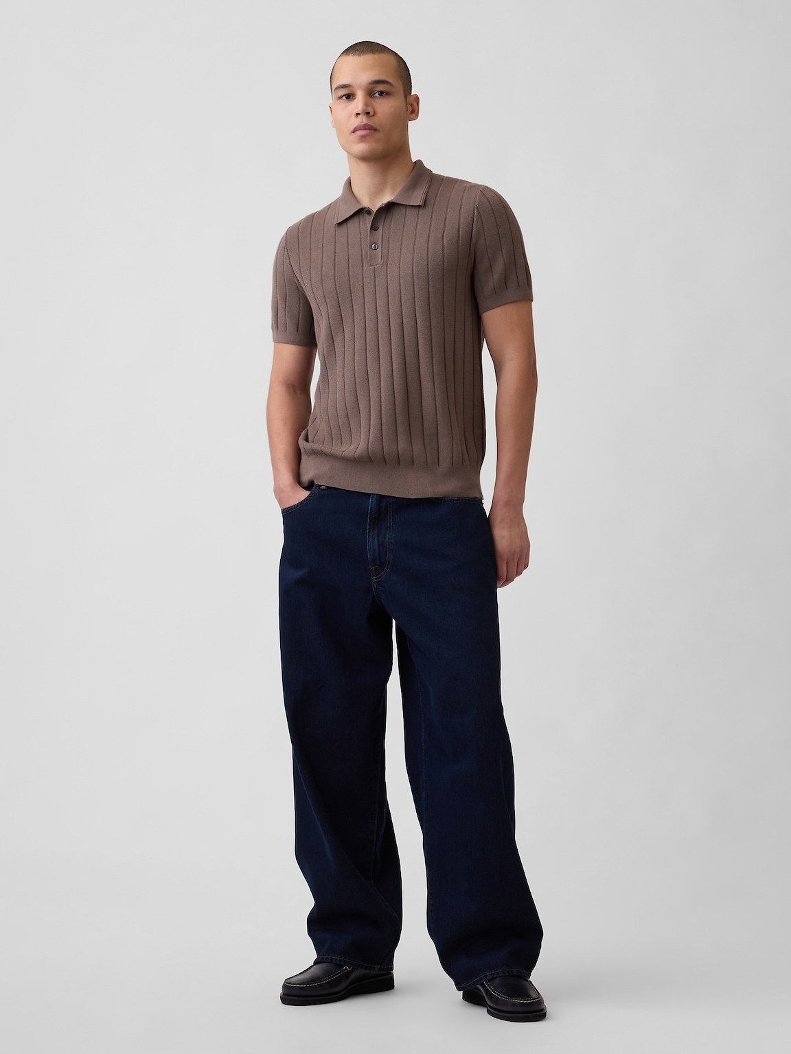 Classic Polo Sweater
