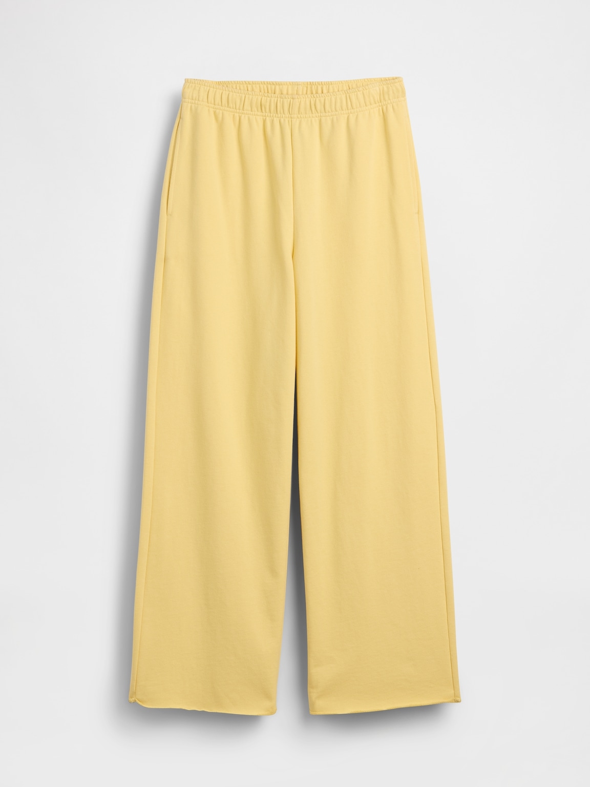 VintageSoft Terry Wide-Leg Sweatpants