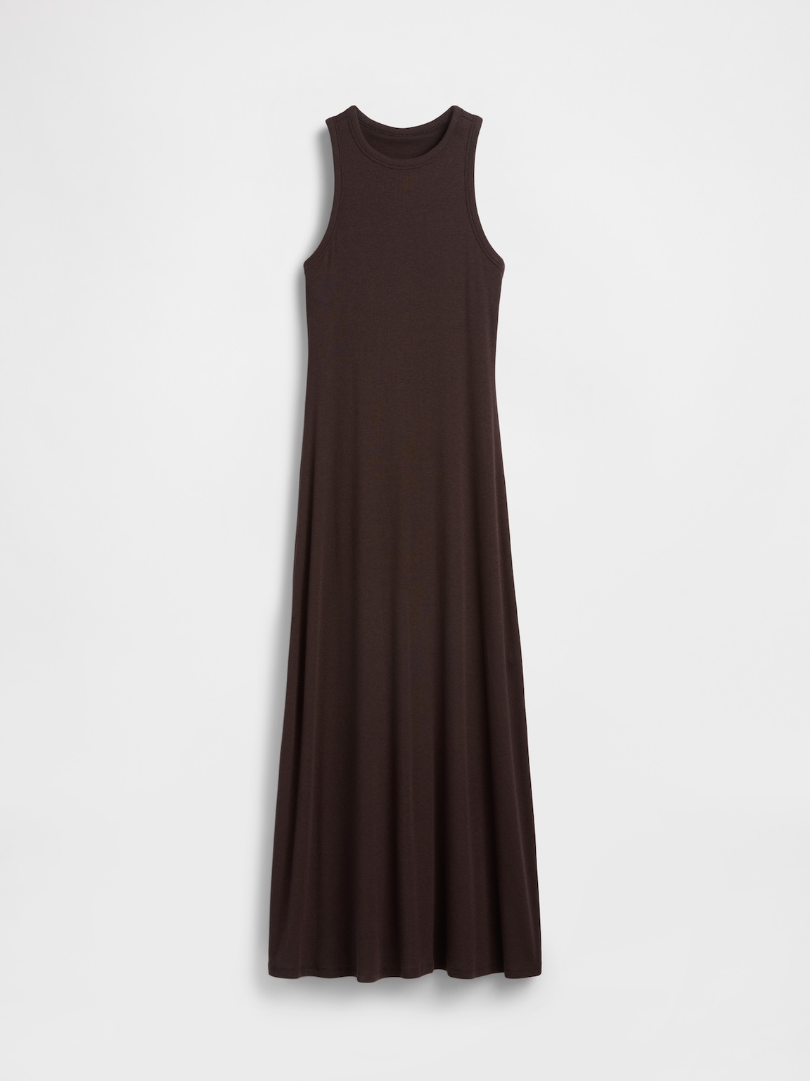 Modern Rib Shelf-Bra Maxi Dress