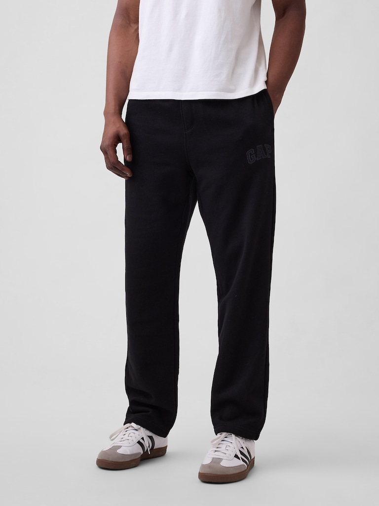 Gap Logo Straight-Leg Sweatpants