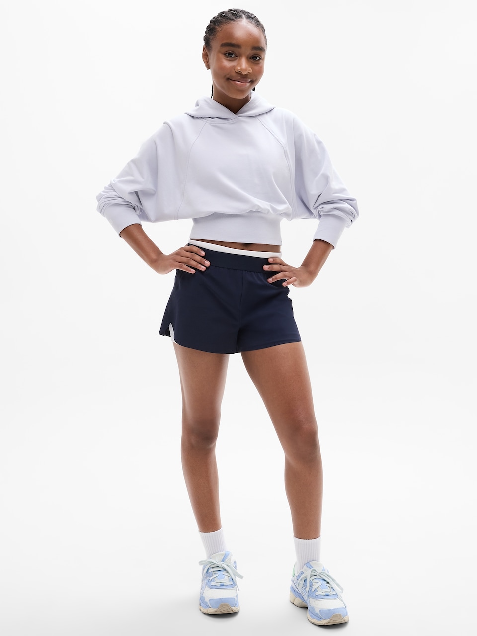 Athleta Girl All Day Blouson Popover