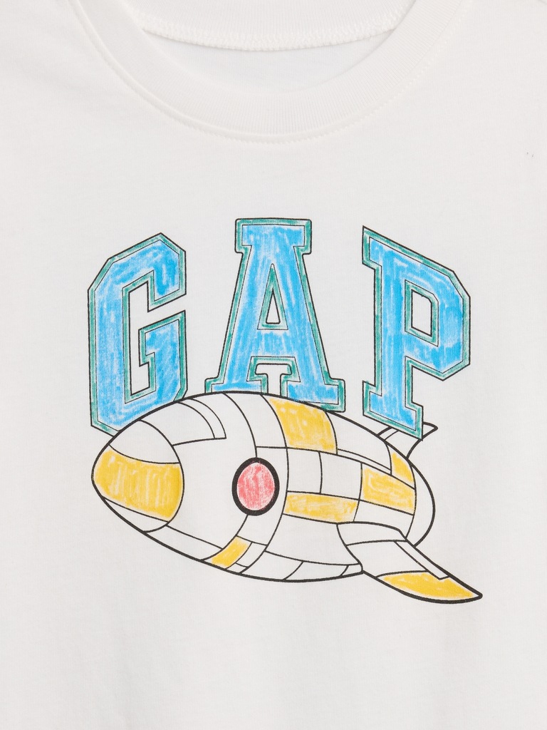 babyGap Colorable Graphic T-Shirt