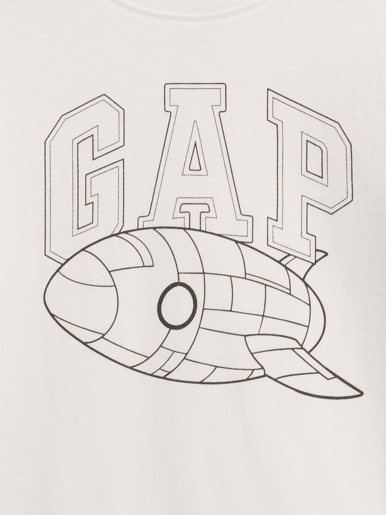 babyGap Colorable Graphic T-Shirt