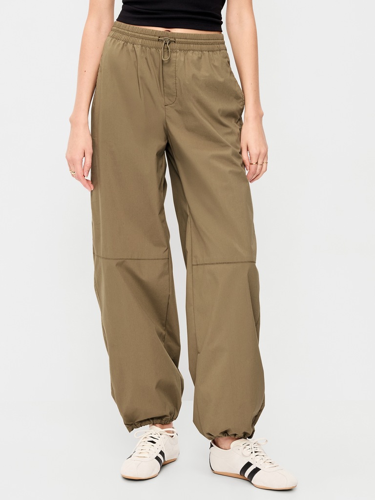Lightweight Pull-On Parachute Pants