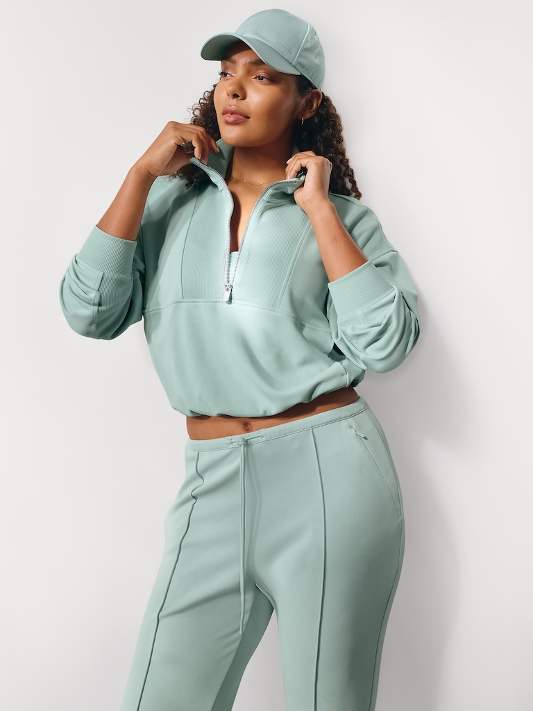 Seasoft Rib 1/4 Zip Popover