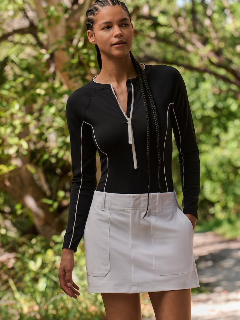 Skyline Mid Rise Skirt