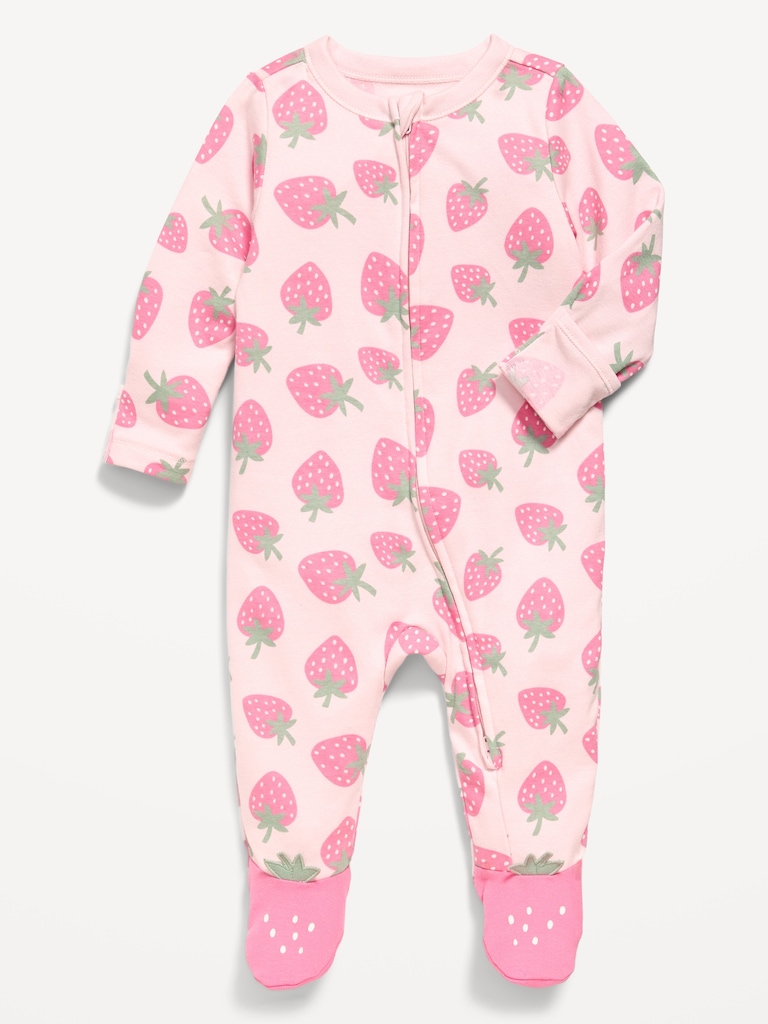 2-Way-Zip Sleep & Play Footed One-Piece for Baby