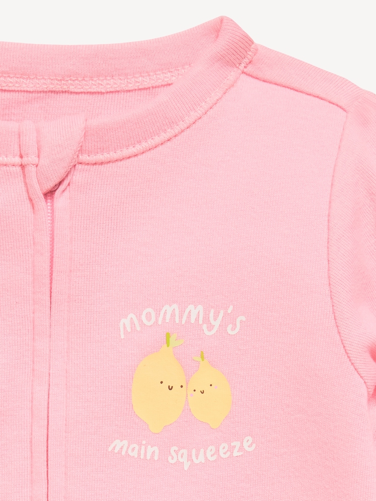 2-Way-Zip Sleep & Play Footed One-Piece for Baby