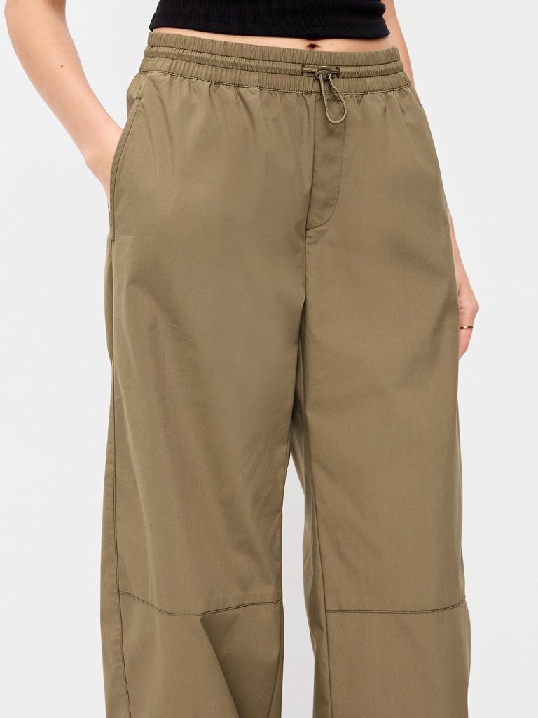 Lightweight Pull-On Parachute Pants