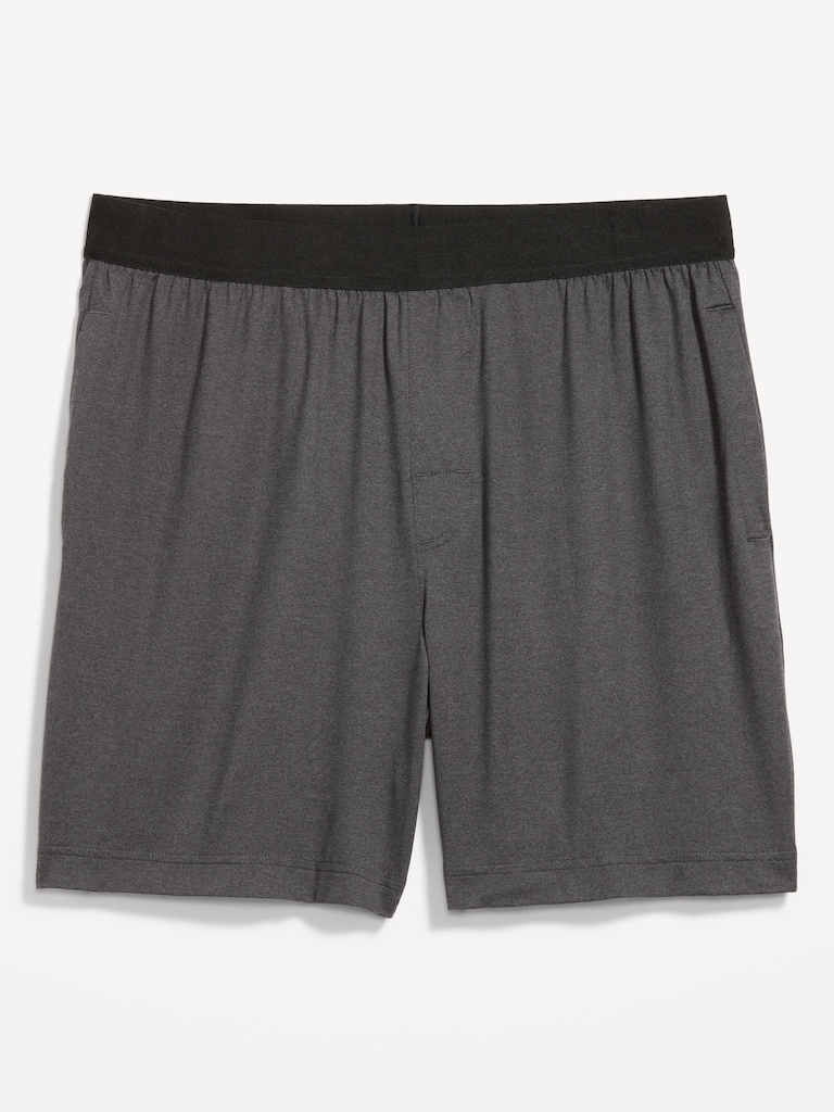 Jersey-Knit Pajama Shorts