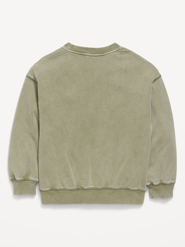Oversized Fleece Sweatshirt for Boys
