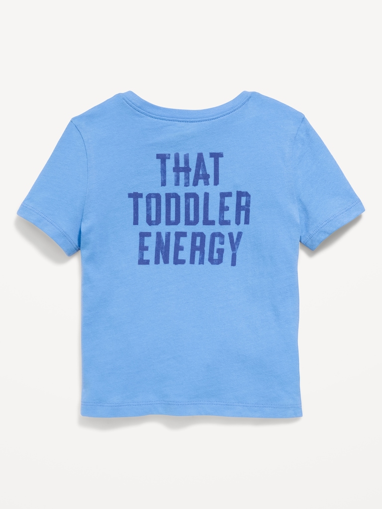 Short-Sleeve Unisex Graphic T-Shirt for Toddler