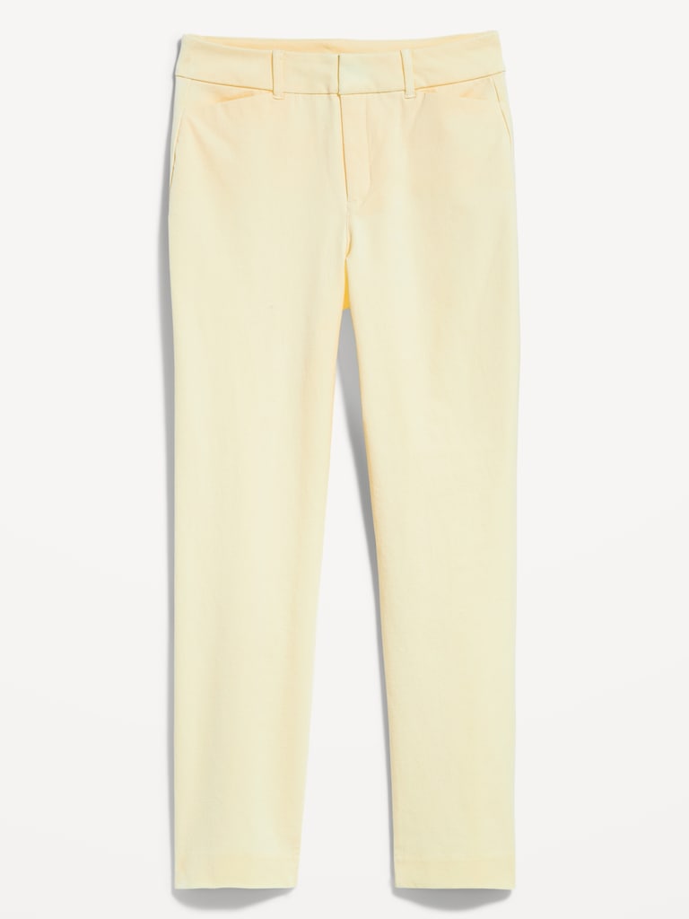 High-Waisted Pixie Straight Pants