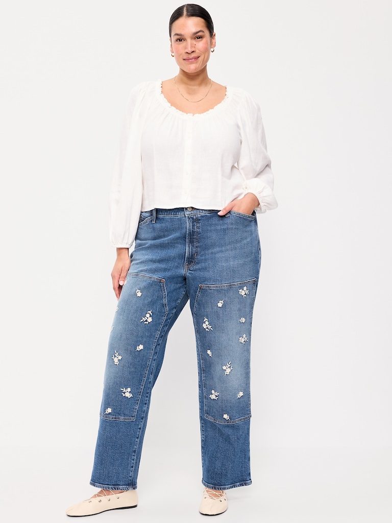 High-Waisted OG Loose Jeans