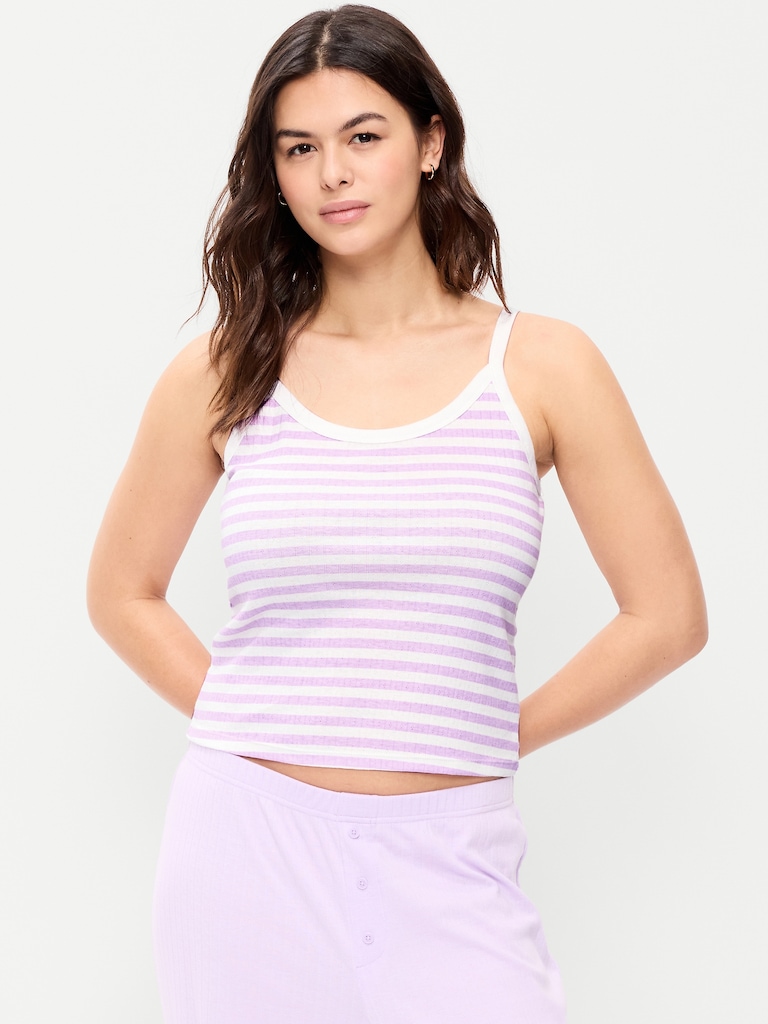 Pointelle Cami Tank Top