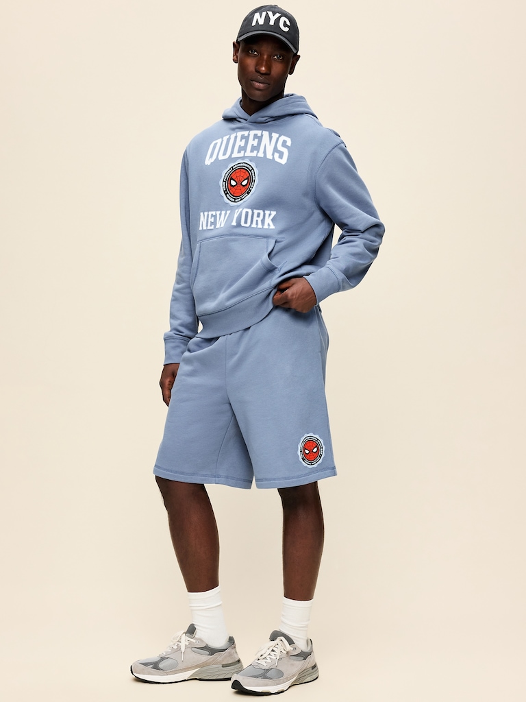 Old Navy x Marvel Spider-Man Baggy Sweat Shorts -- 10-inch inseam for Men