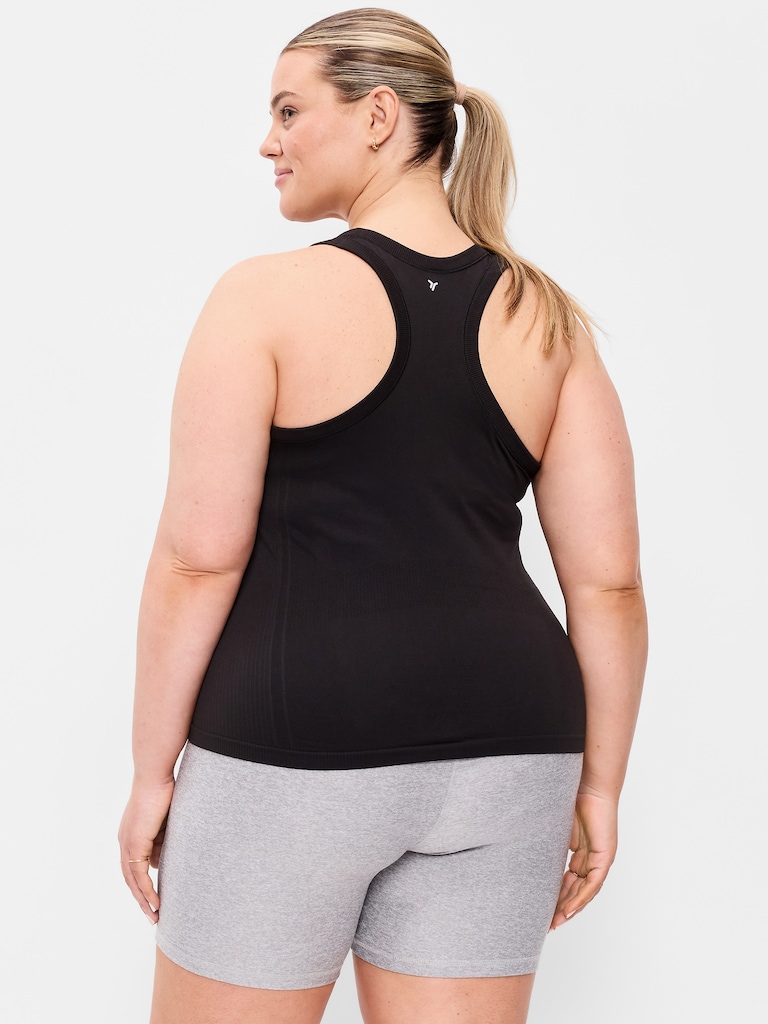 Seamless Fitted Ribbed Tank