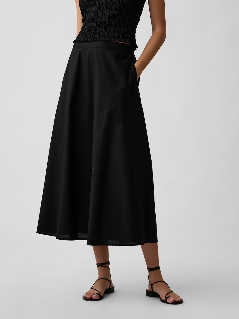 Pull-On Maxi Skirt