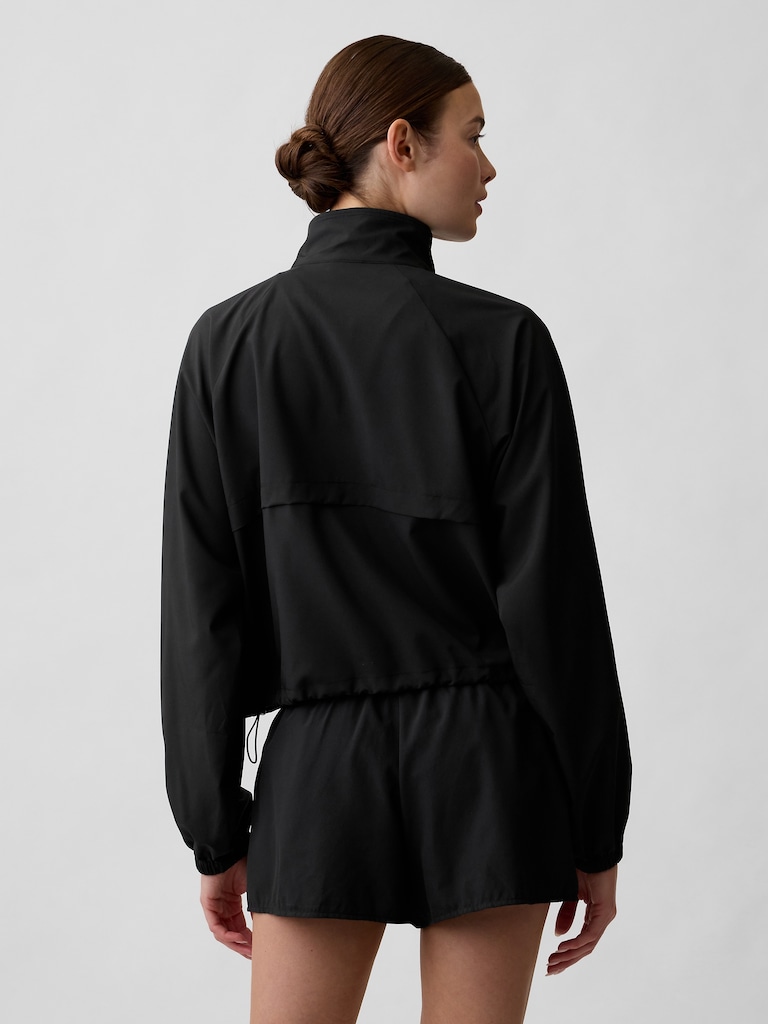 GapFit Oversized Runaround Track Jacket