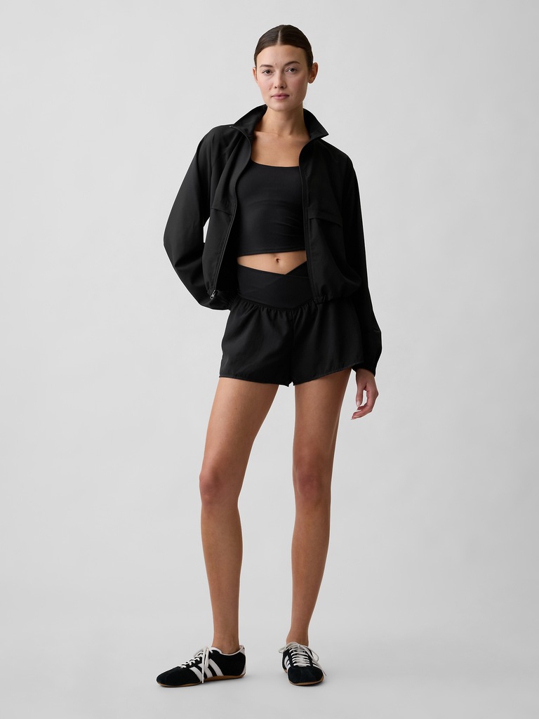 GapFit Oversized Runaround Track Jacket