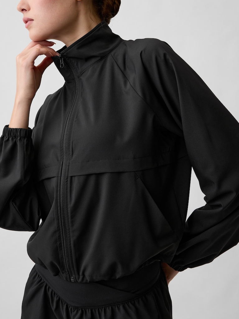 GapFit Oversized Runaround Track Jacket