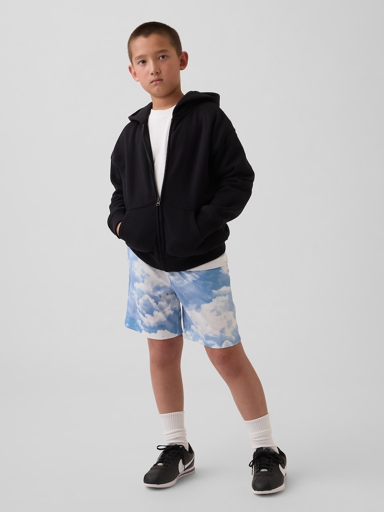 Kids GapFit 6" Recycled Mesh Easy Shorts