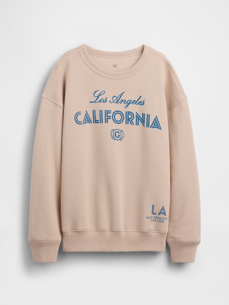 Kids Relaxed Graphic Sweatshirt