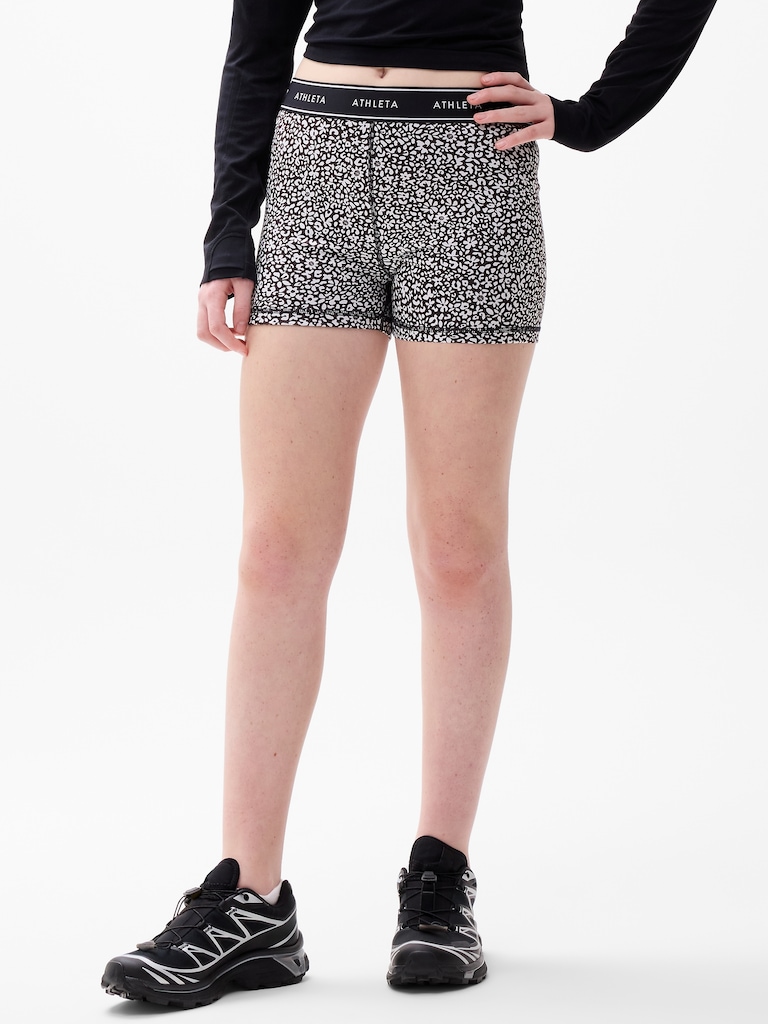 Athleta Girl Chit Chat Logo Short