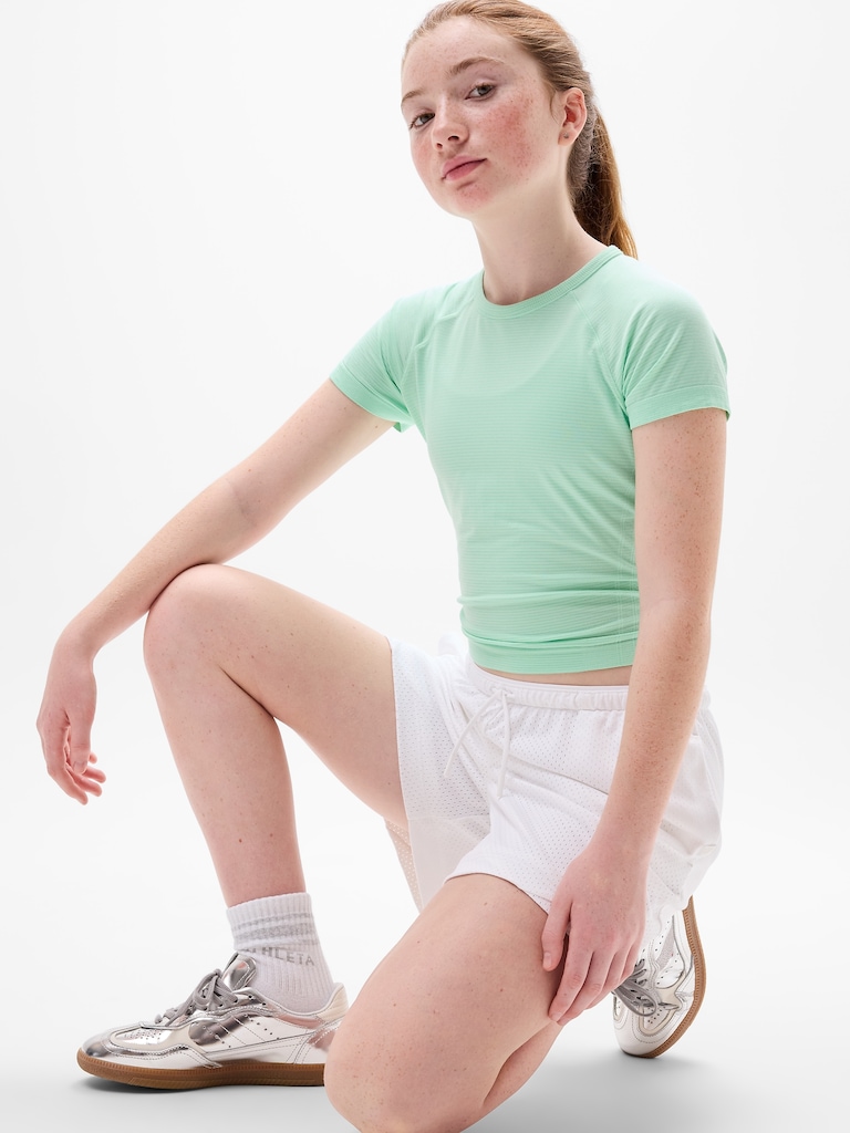 Athleta Girl Power Up Sport Length Tee