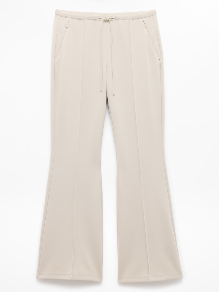Seasoft Pintuck Mid Rise Flare Pant