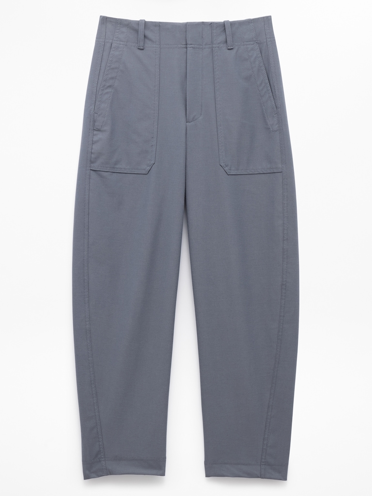 Skyline High Rise Barrel Leg Pant