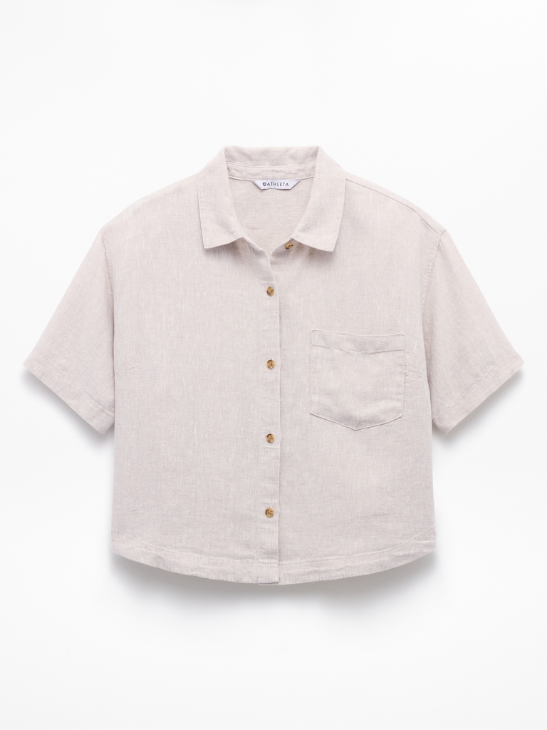 Retreat Linen Short Sleeve Shirt