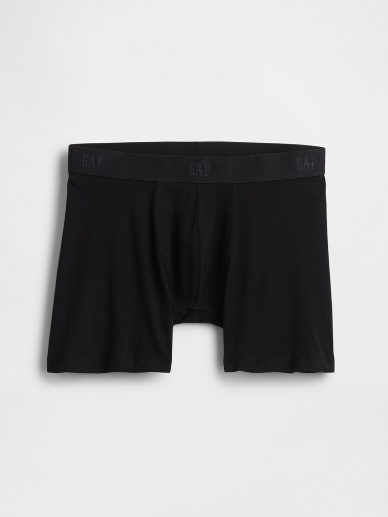 5" Organic Stretch Cotton Boxer Briefs
