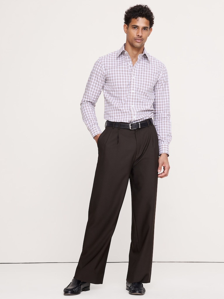 Slim-Fit Wrinkle-Resistant Dress Shirt