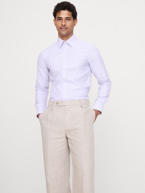 Men's Purple Dress Shirts | Banana Republic
