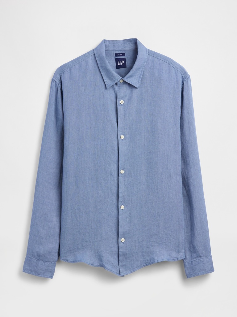 100% Linen Relaxed Shirt