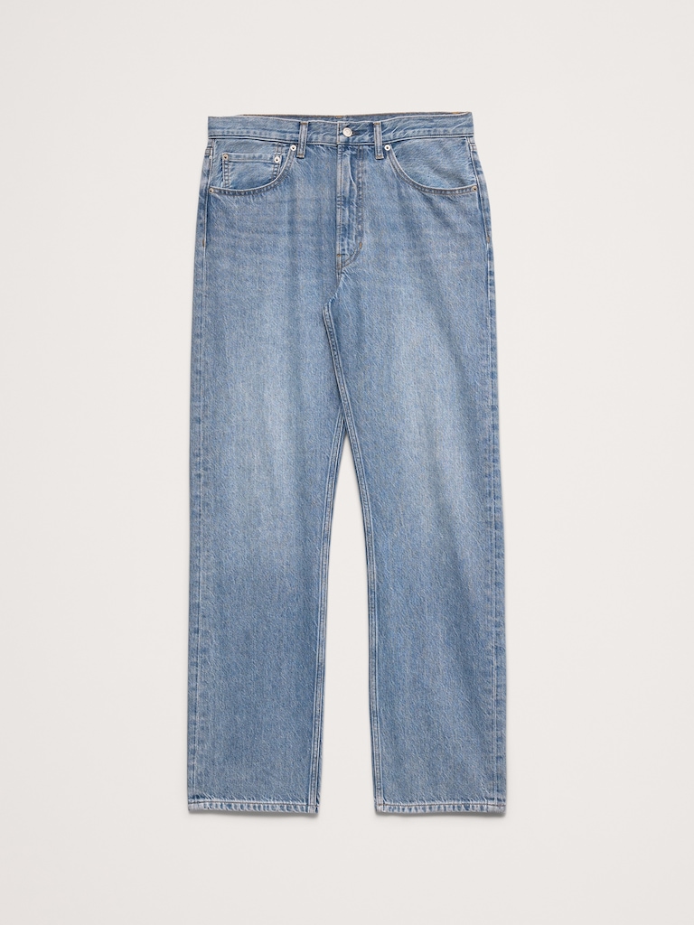 Relaxed-Straight Lightweight Jean