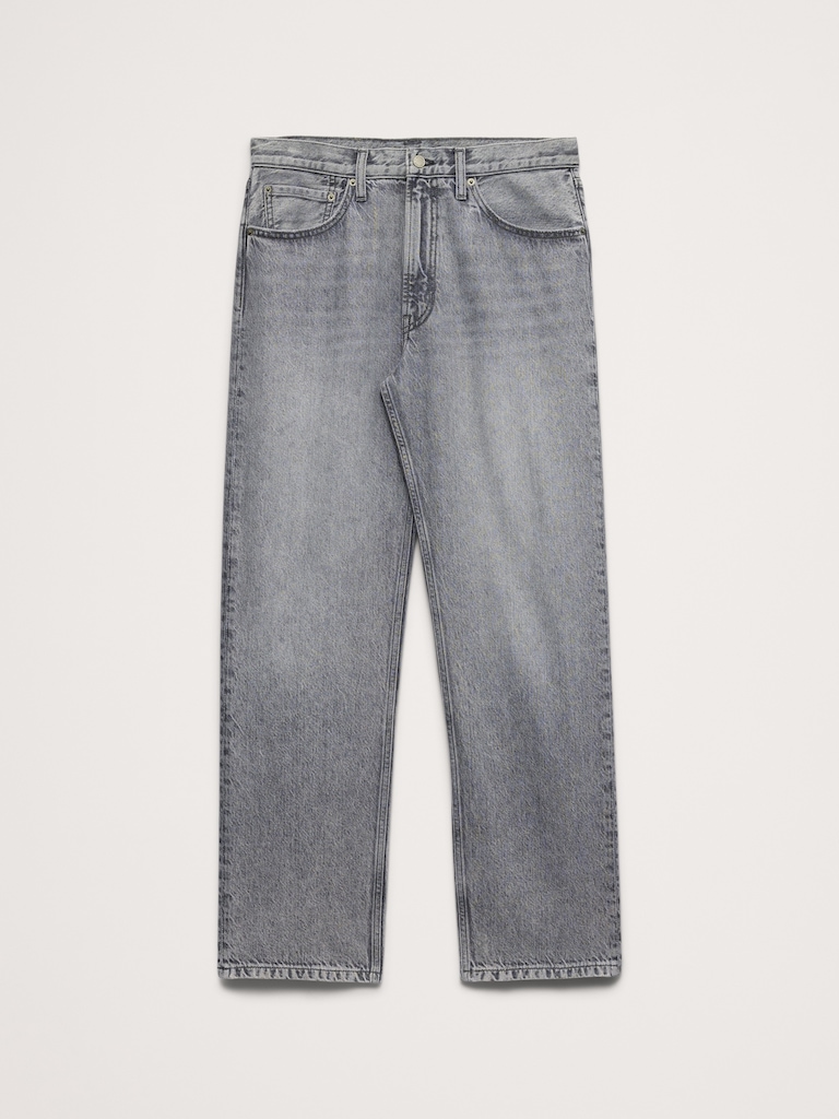 Relaxed-Straight Lightweight Jean
