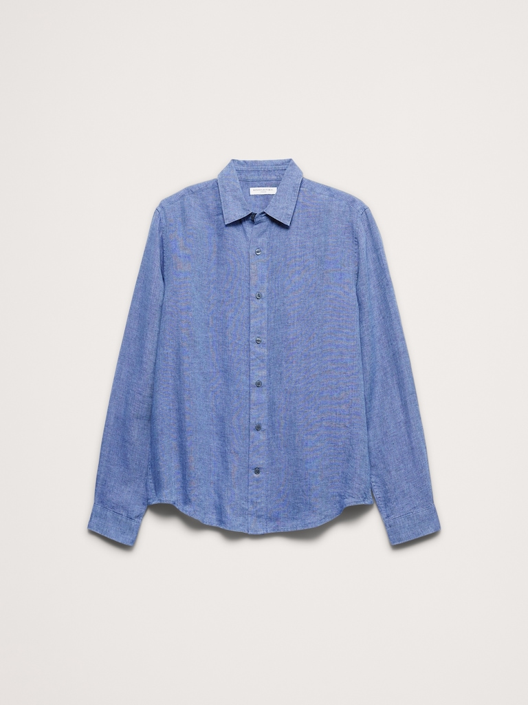 Standard-Fit Linen Shirt