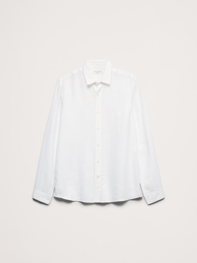 Standard-Fit Linen Shirt