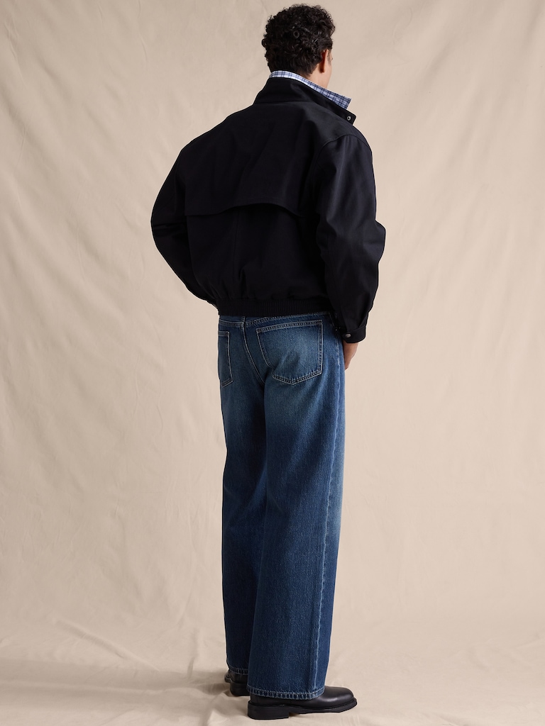 Relaxed Bootcut Jean in 100% Cotton