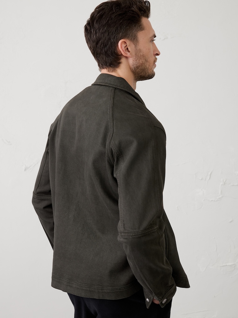 Relaxed Garment-Dyed Jacket