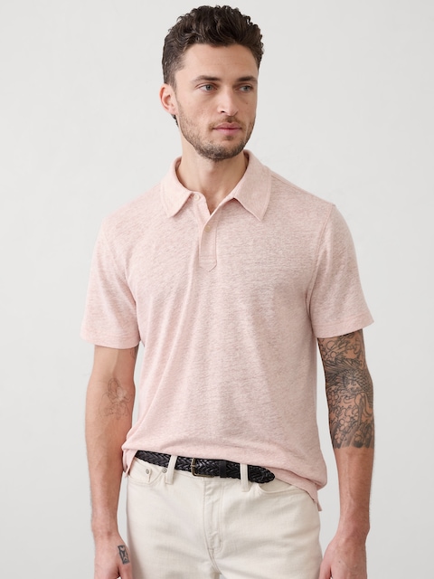 Men's Brown Polos | Banana Republic Factory