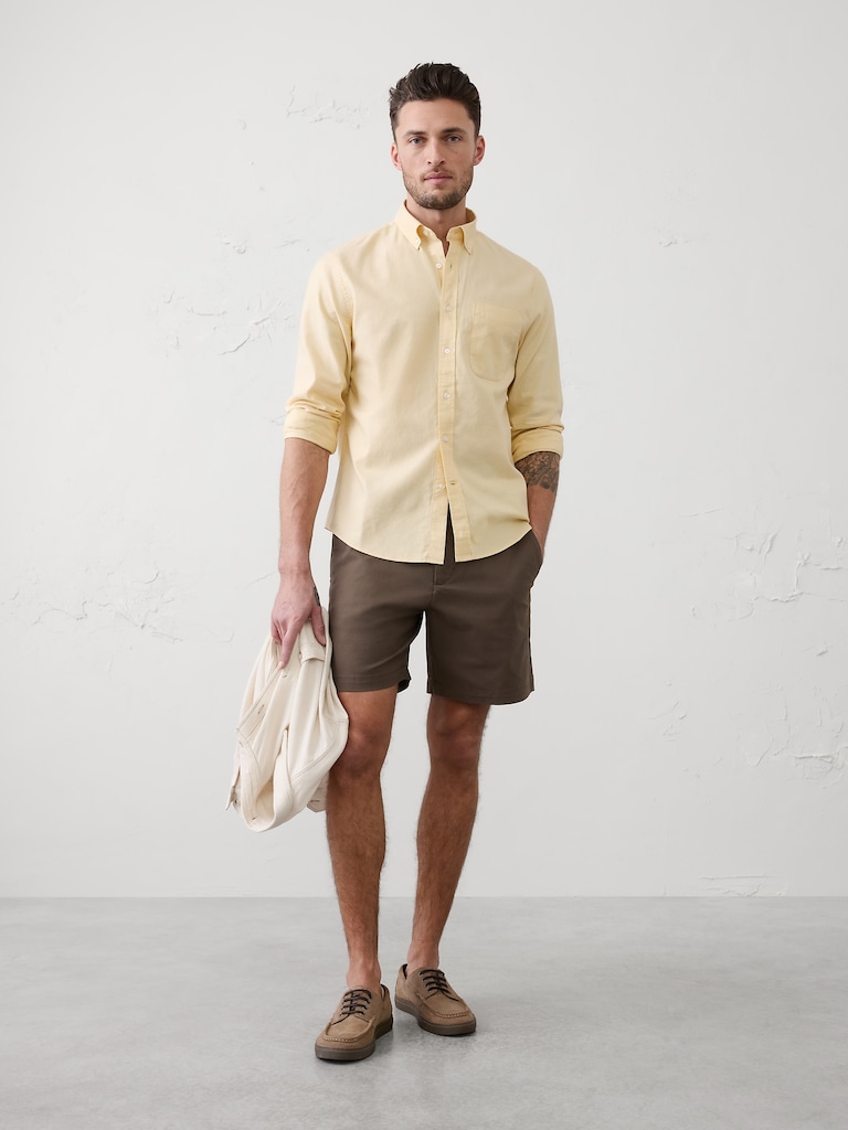 Slim-Fit Oxford Shirt