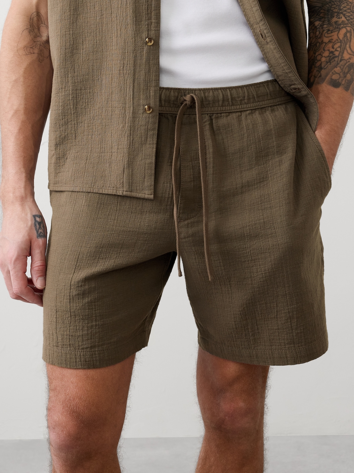 Standard-Fit 7" Double Weave Deck Short