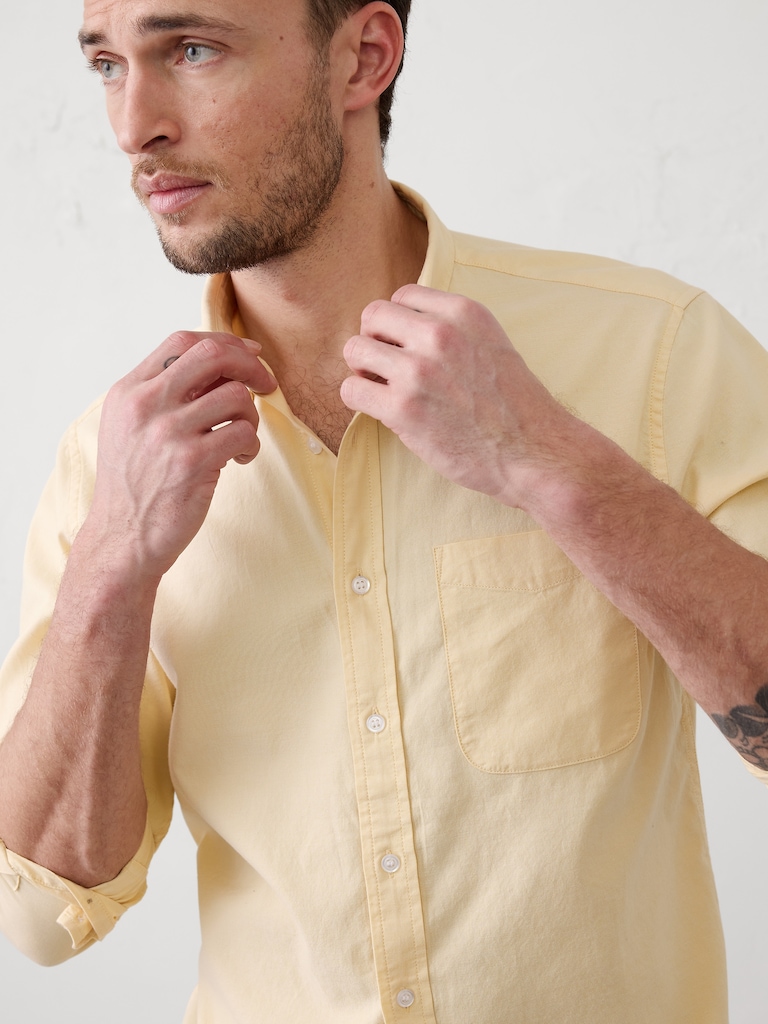 Slim-Fit Oxford Shirt