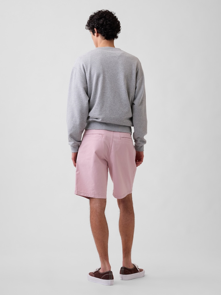 9" Essential Khaki Shorts